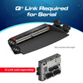 Emergency dash light with suction cups and control module for Feniex Q Series 2X featuring serial technology and smart modules