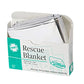 Emergency rescue blanket in a white and teal box for Waterproof 5000 Series First Aid Kit