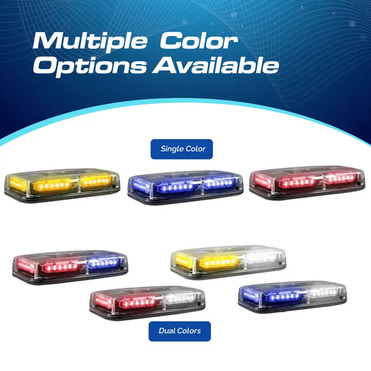 Emergency vehicle light bar U-Lite Mini Light Bar with bright LED light bars for safety