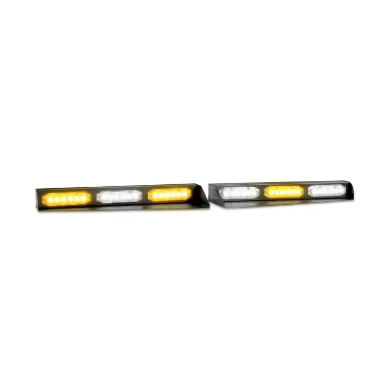 Emergency vehicle light bars on UBL U-Lite Visor Bar Mini for visibility and safety