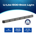 UBL U-Lite 600 Stick Light for Emergency Vehicles, Ideal for First Responders