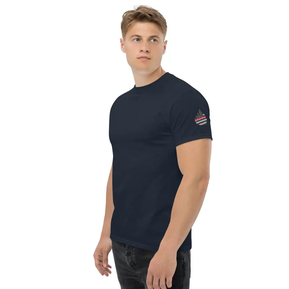 EMS (Every Minute Sucks ) Back Logo Men's classic tee - Chief Miller Apparel