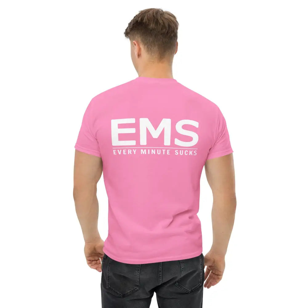 EMS (Every Minute Sucks ) Back Logo Men's classic tee - Chief Miller Apparel