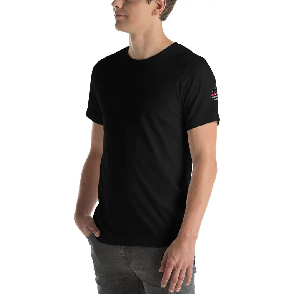 Engine 19 back logo Short-Sleeve Unisex T-Shirt - Chief Miller Apparel