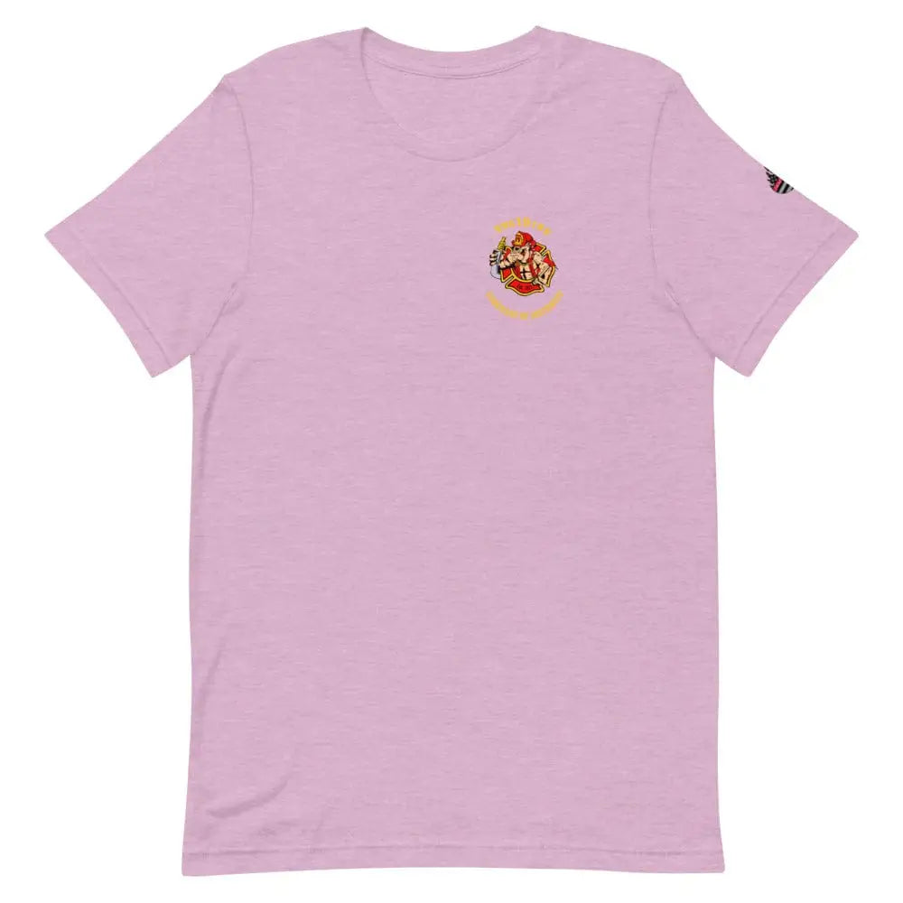 Engine 19 Front and Back logo Short-Sleeve Unisex T-Shirt - Chief Miller Apparel