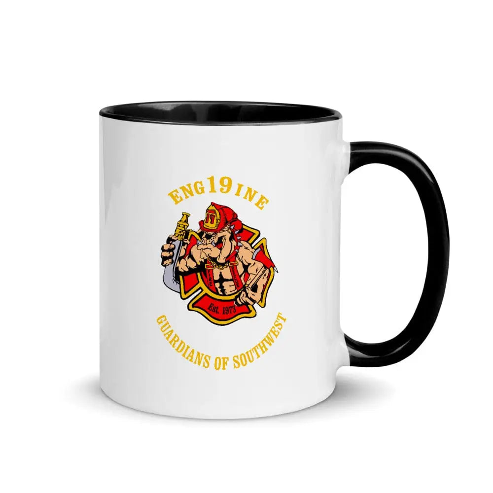 Engine 19 Mug with Color Inside - Chief Miller Apparel