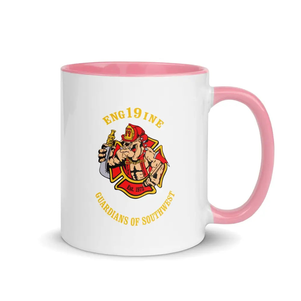 Engine 19 Mug with Color Inside - Chief Miller Apparel