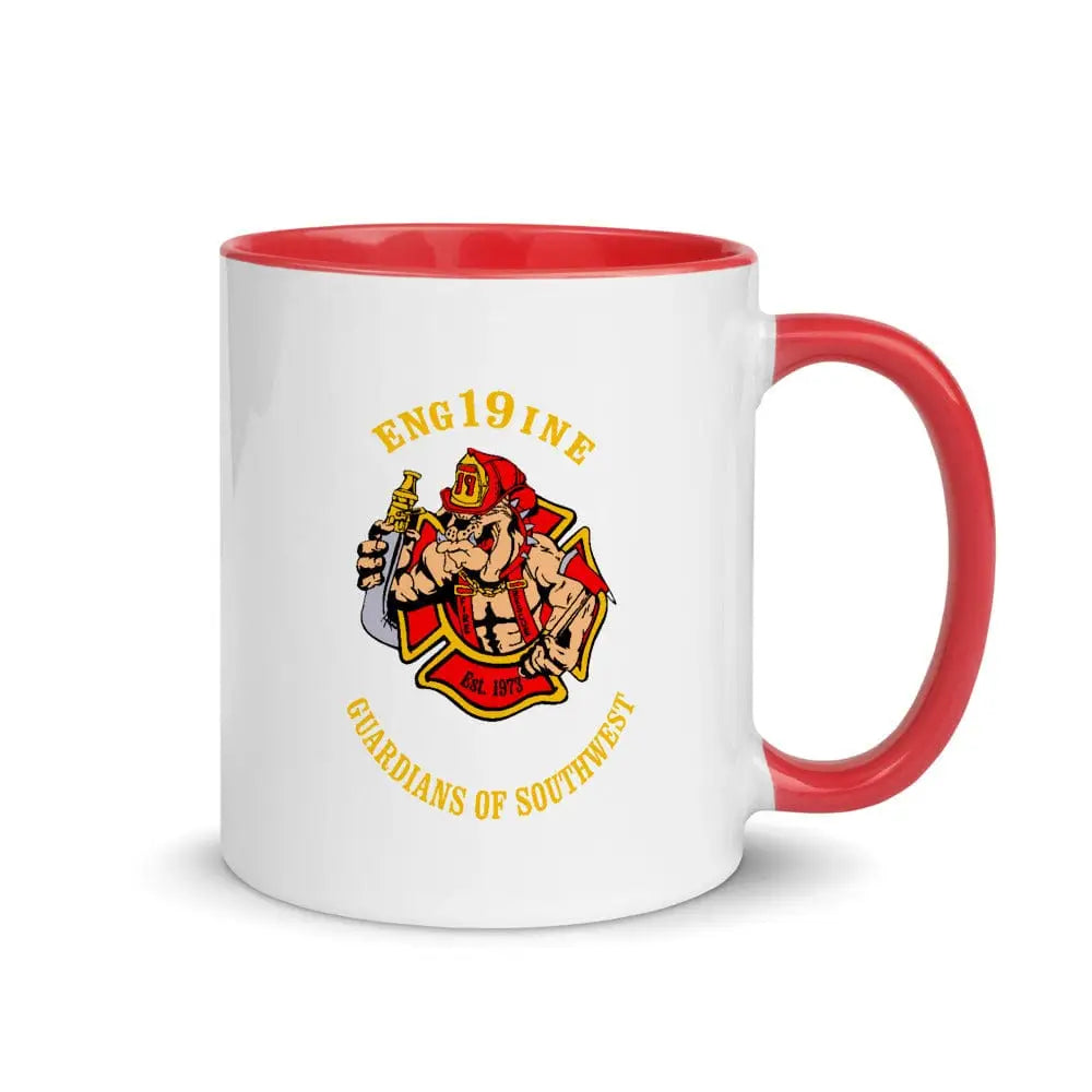 Engine 19 Mug with Color Inside - Chief Miller Apparel