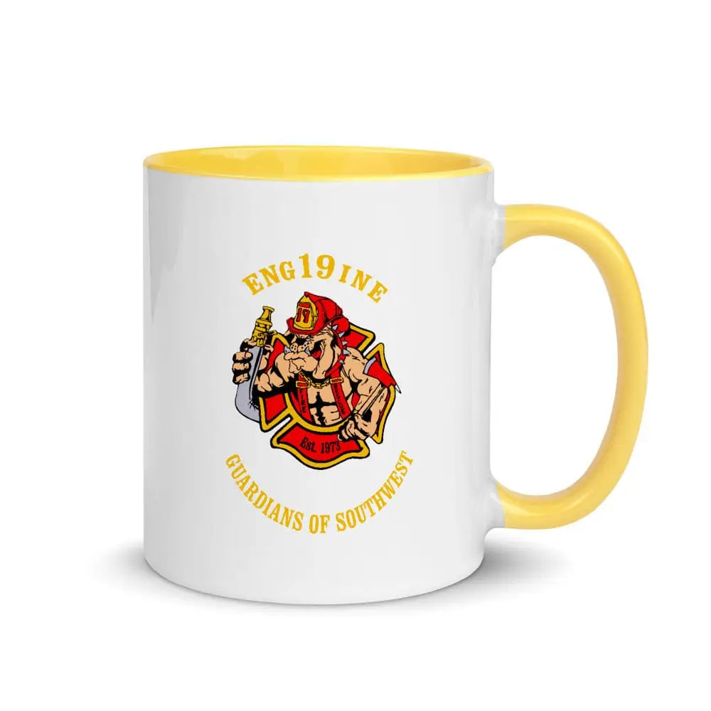 Engine 19 Mug with Color Inside - Chief Miller Apparel