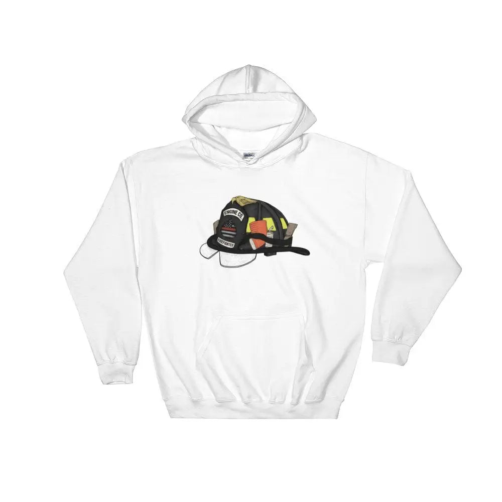 Engine Co. Firefighter Helmet - Hoodie - Chief Miller Apparel