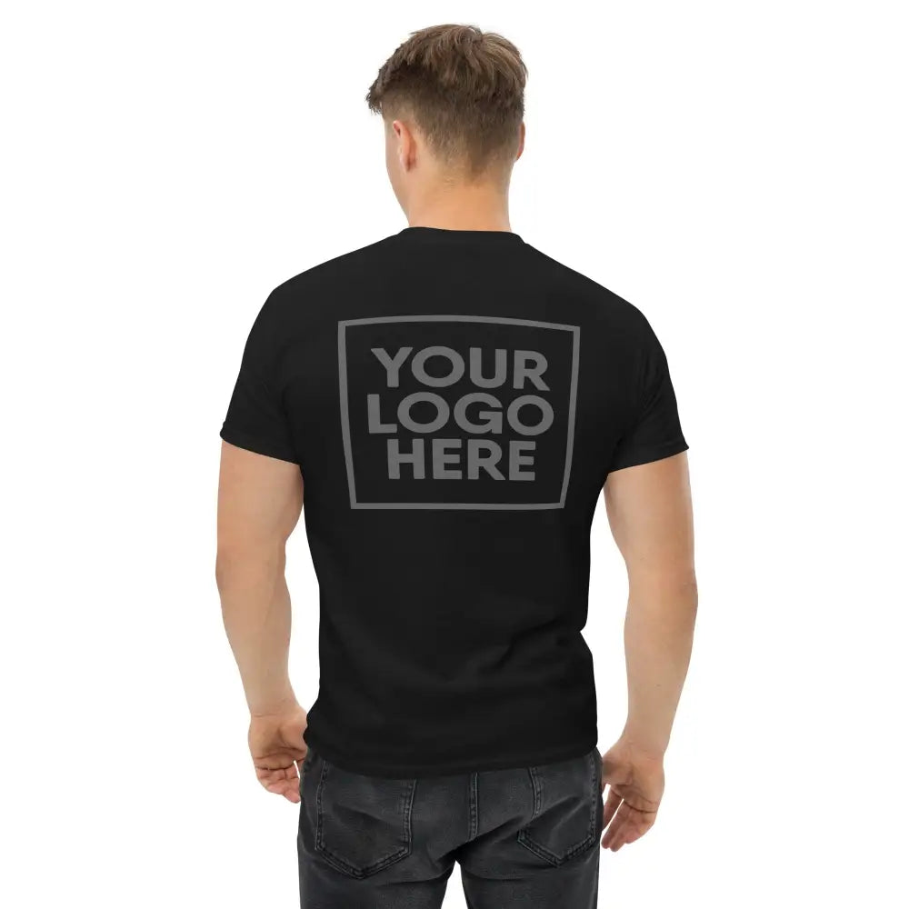 Chief Miller Add Your Logo of Design - Back Only - T shirt Apparel