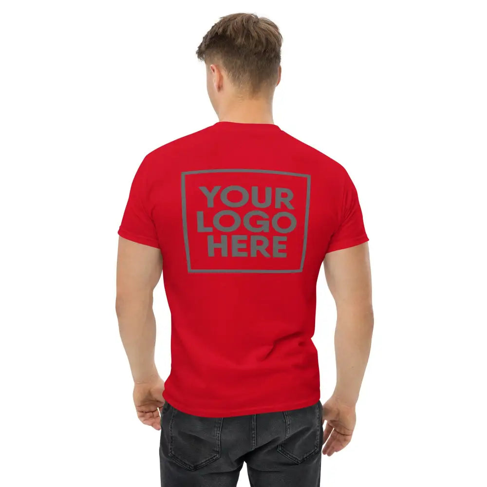 Chief Miller Add Your Logo of Design - Back Only - T shirt Apparel