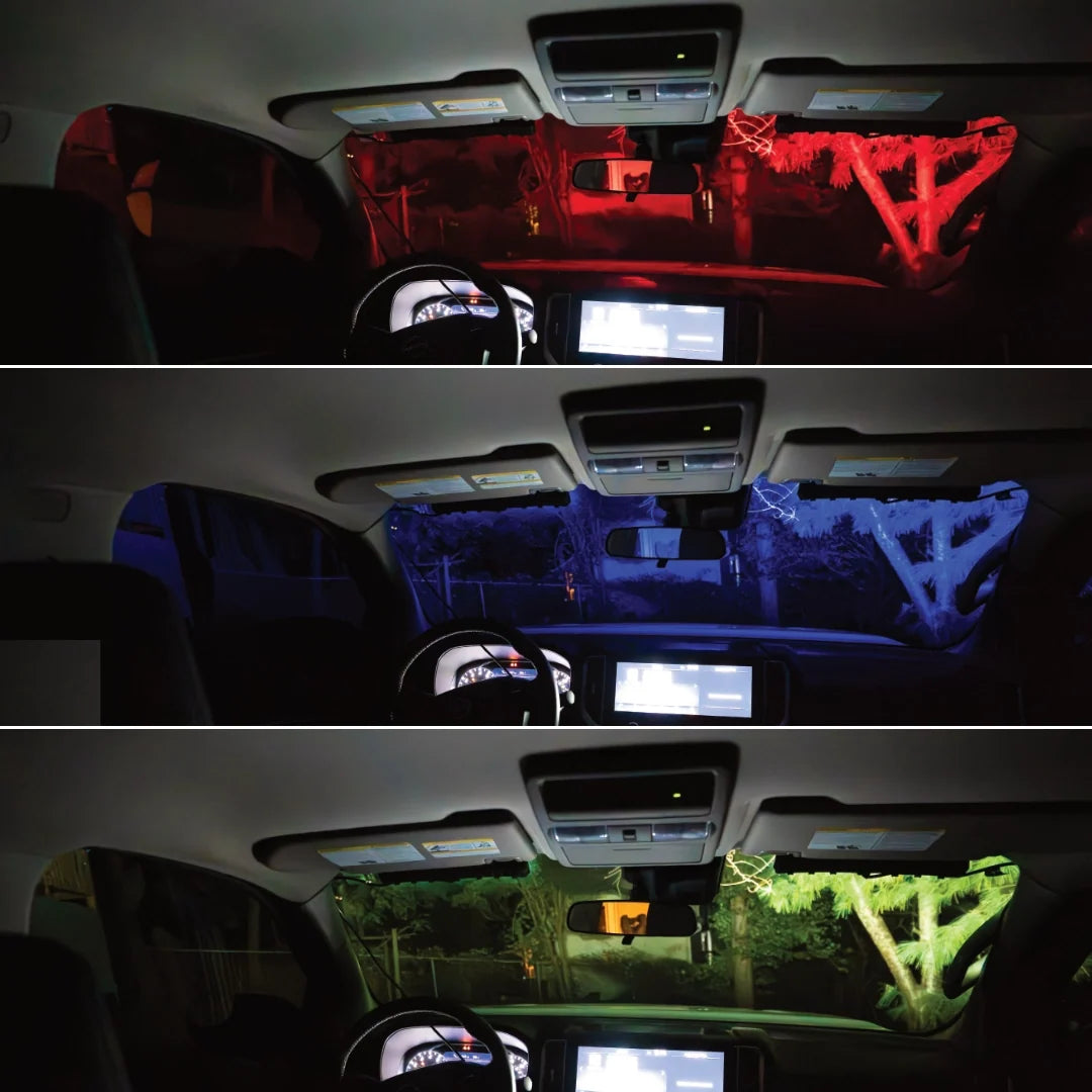 Redline Explorer Tri-Color Interior Windshield Light