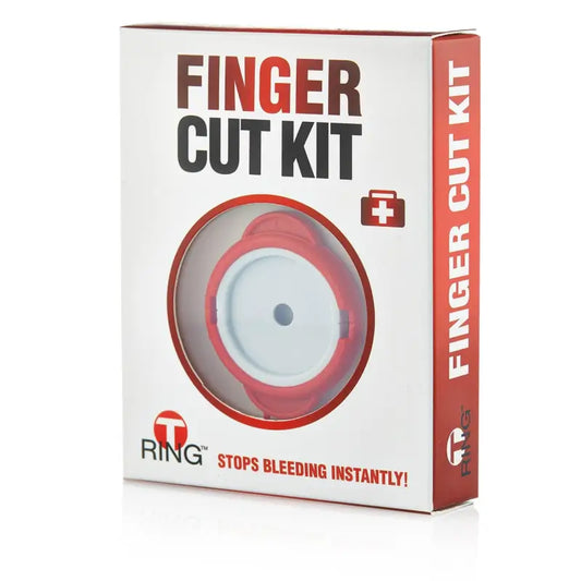 Finger Cut Kit in box for quick first aid and finger injury treatment