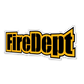 FIRE DEPT - Chief Miller Apparel