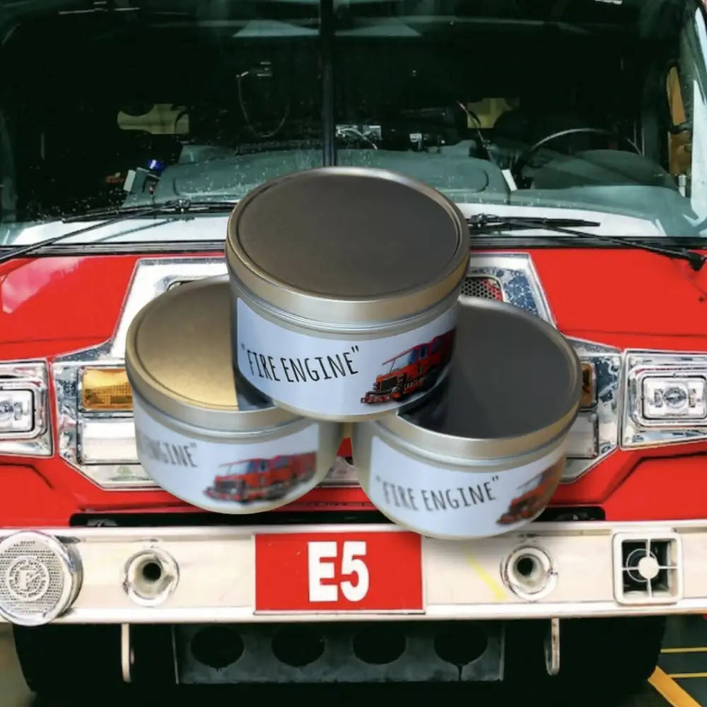 Fire Engine Scented Candle - Chief Miller Apparel