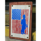 Fire Hose Sign with Firefighter and Flag - Chief Miller Apparel