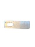 Metal splitting wedge with grooved surface in Firefighter Entry Quick Kit