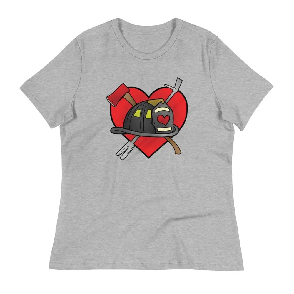 Firefighter Heart - Women's Short Sleeve - Chief Miller Apparel