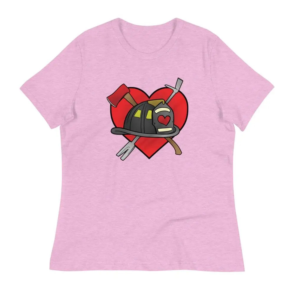 Firefighter Heart - Women's Short Sleeve - Chief Miller Apparel