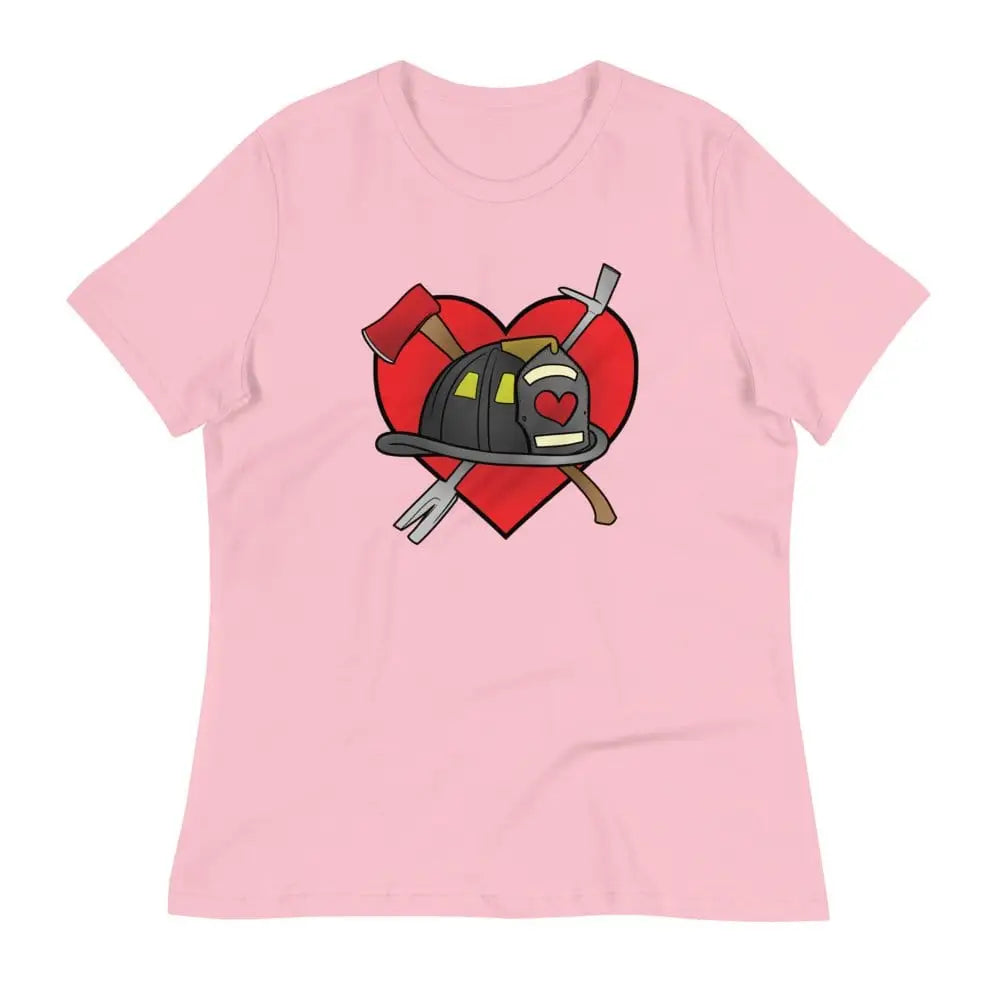 Firefighter Heart - Women's Short Sleeve - Chief Miller Apparel