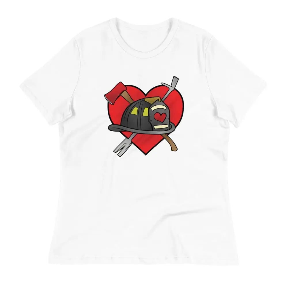 Firefighter Heart - Women's Short Sleeve - Chief Miller Apparel