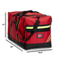 Chief Miller Gear Bags Firefighter Helmet and Turnout Gear Bag with Reflective Trim and Maltese Cross Ripstop Water Resistant Outer Fabric Apparel