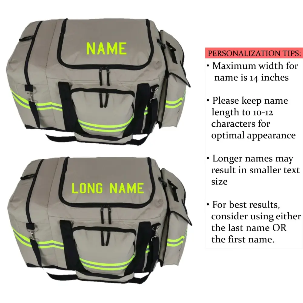 Chief Miller Bags Firefighter Personalized 3XL Duffle Bag Apparel