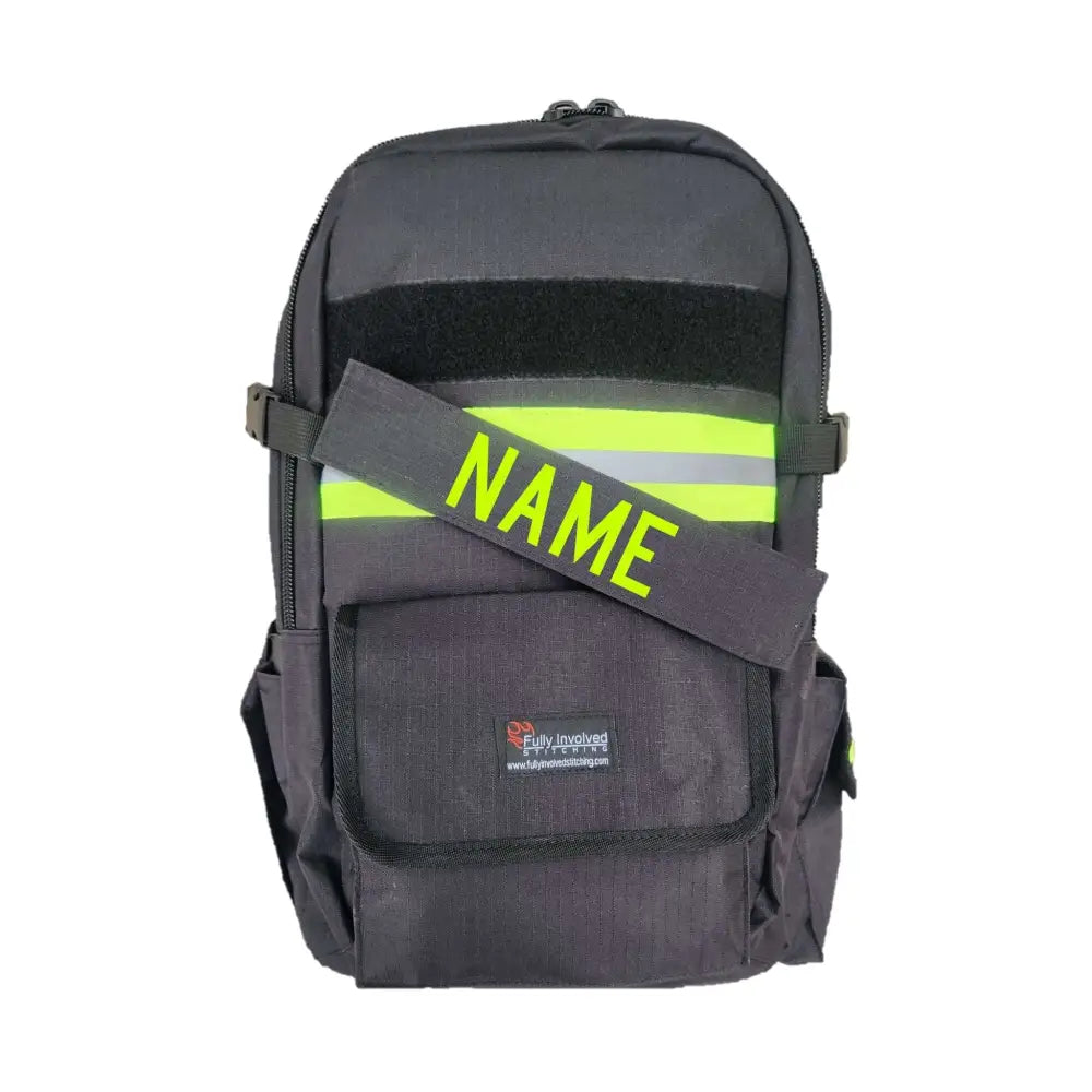 Chief Miller Bags Firefighter Personalized BLACK Backpack Apparel