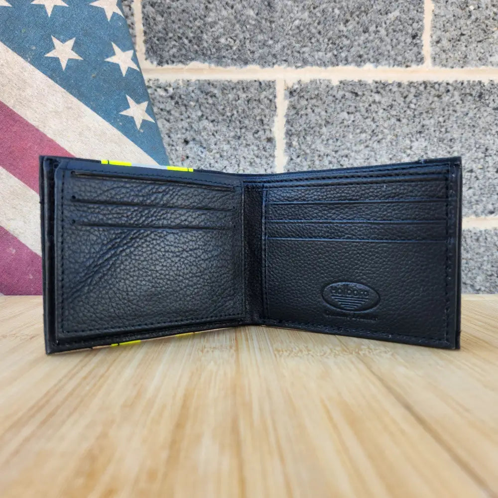 Firefighter Personalized BLACK Captain Wallet - Chief Miller Apparel