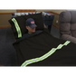 Chief Miller Blanket Firefighter Personalized BLACK Station Blanket Apparel