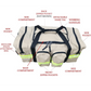 Firefighter Personalized Station Duffle Gym Bag - Chief Miller Apparel