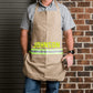 Chief Miller Apron Firefighter Personalized TAN Cooking Apron Apparel