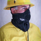 Firefighter wearing protective gear in Hot Shield® UB-V2 Wildland Firefighter Ultimate Bandanna