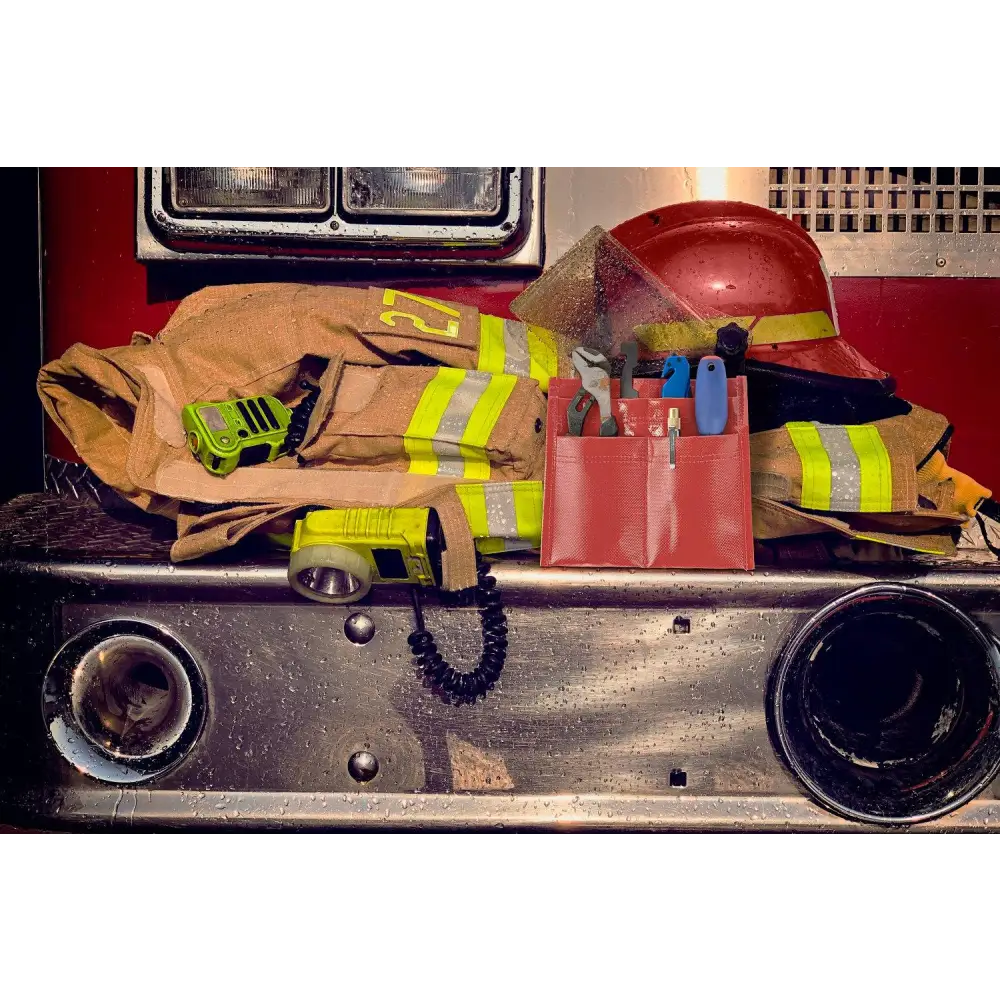 Chief Miller Tool Accessories Firefighter Tool Pouch - 4 Pocket Apparel