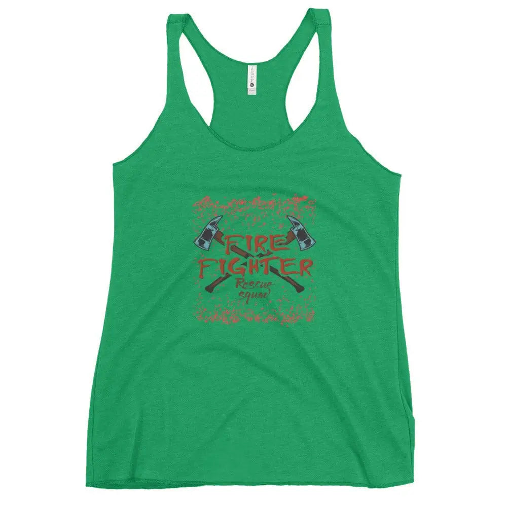 Firefighter Women's Racerback Tank - Chief Miller Apparel