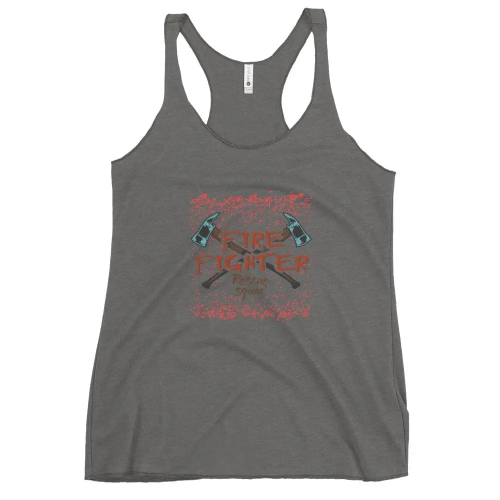 Firefighter Women's Racerback Tank - Chief Miller Apparel