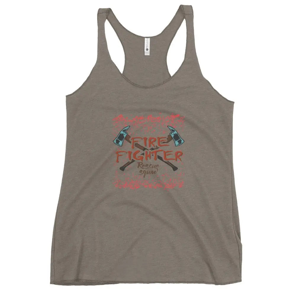 Firefighter Women's Racerback Tank - Chief Miller Apparel