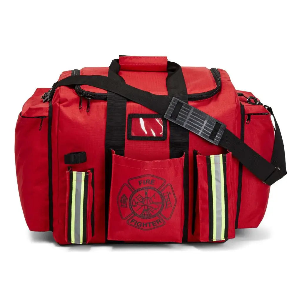 Chief Miller Gear Bags Firefighter XXL Turnout Gear Bag with Yellow Reflective Trim Apparel