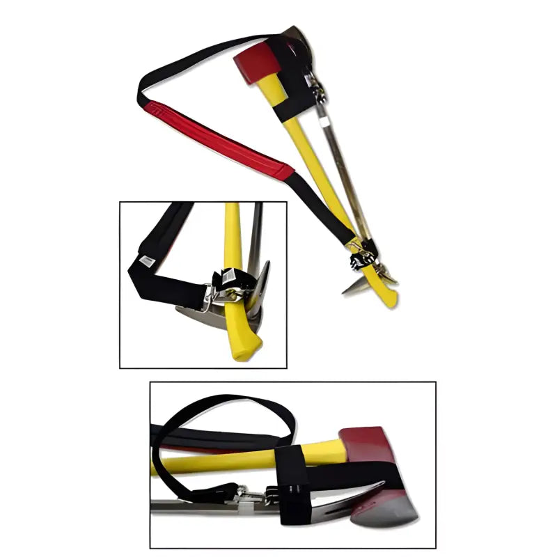 Firefighter Iron Strap with padded shoulder strap and durable ballistic nylon construction