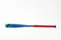 Baseball bat in vibrant colors with rubberized grip from FireWrap® SFT