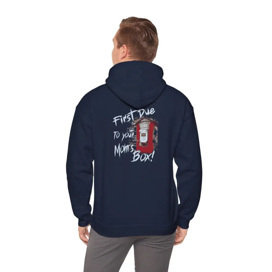 Chief Miller Hoodie First Due To Your Moms Box - Hoodie Apparel