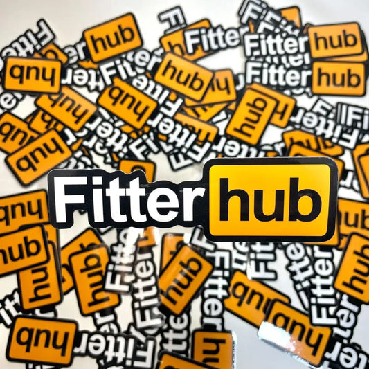 Fitter Hub Sticker - Chief Miller Apparel