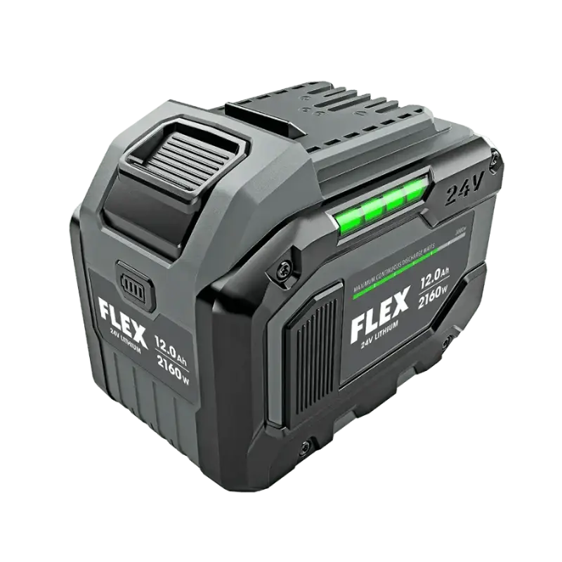 FLEX FX0231-1 12.0Ah Lithium-Ion Battery with green power indicator light