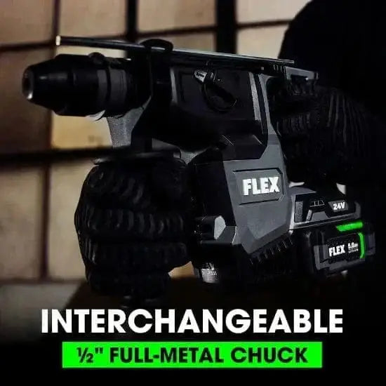 Chief Miller Handheld Power Drills FLEX FX1551A-Z 1" SDS Plus Rotary Hammer (Tool Only) Apparel