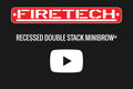 FireTech Recessed 36 LED Double Stack MiniBrow Scene Light