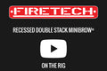 FireTech Recessed 36 LED Double Stack MiniBrow Scene Light
