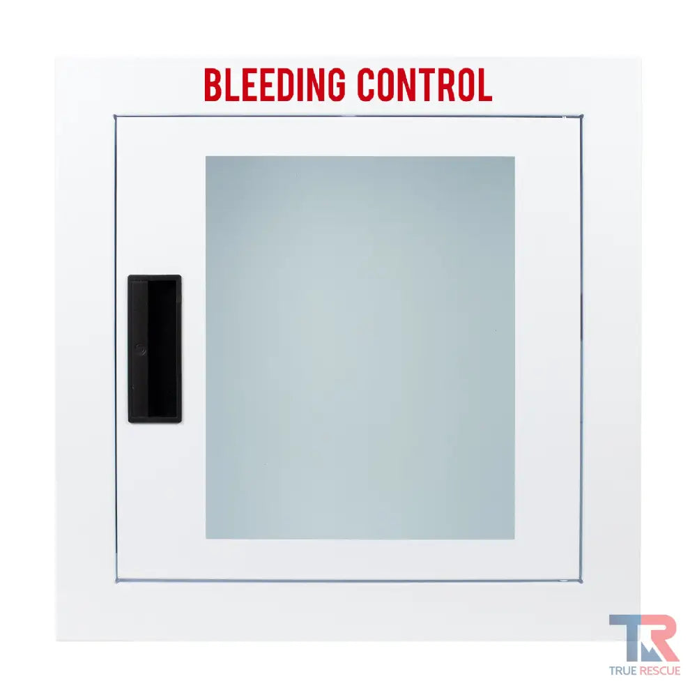 Fully Recessed Bleeding Control Cabinet - Large / Non-Alarmed - Cabinet