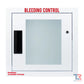 Fully Recessed Bleeding Control Cabinet - Small / Alarmed - Cabinet