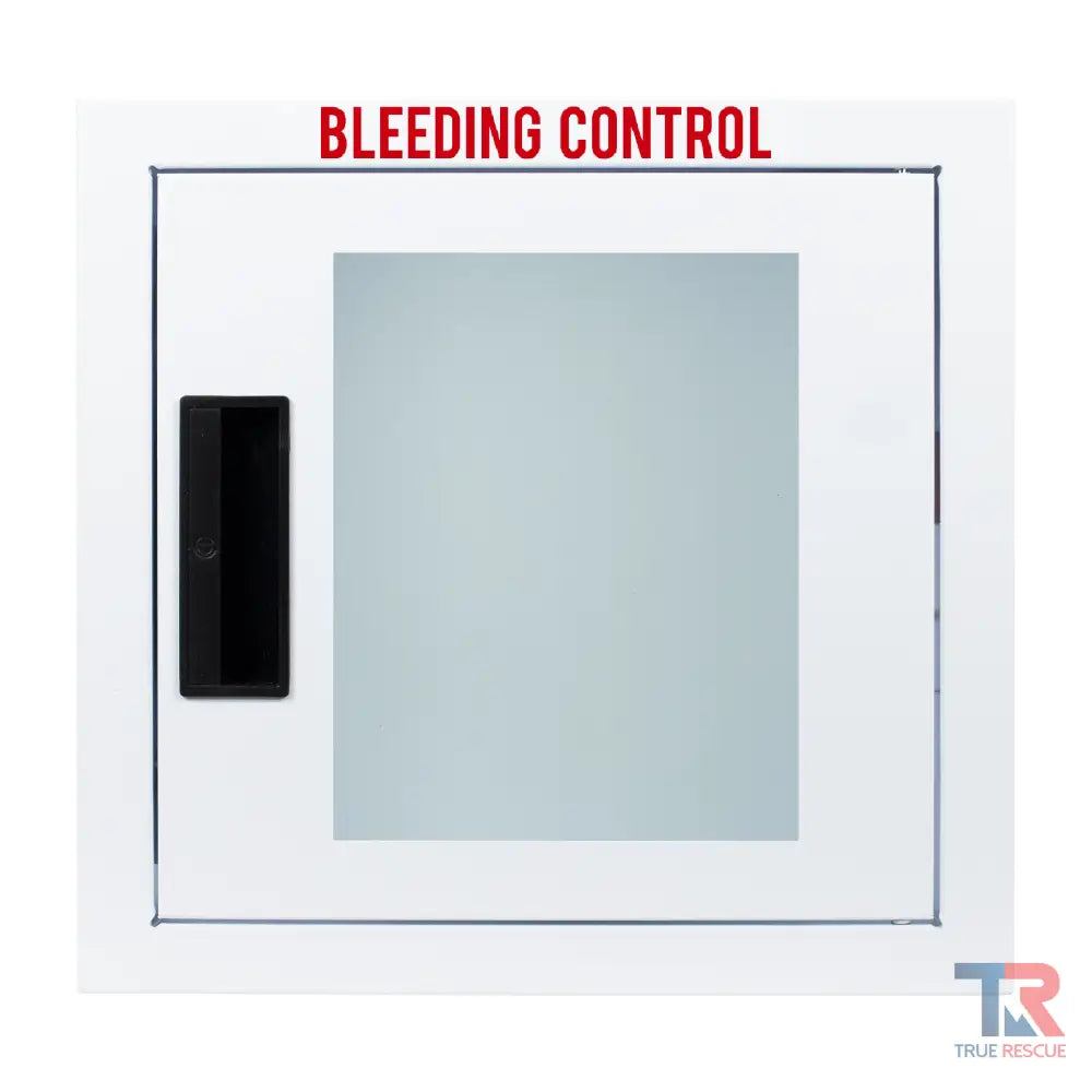 Fully Recessed Bleeding Control Cabinet - Small / Non-Alarmed - Cabinet